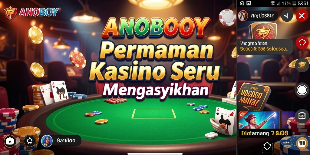 Tampilan gameplay ANOBOY menampilkan pengalaman kasino yang mengasyikkan.