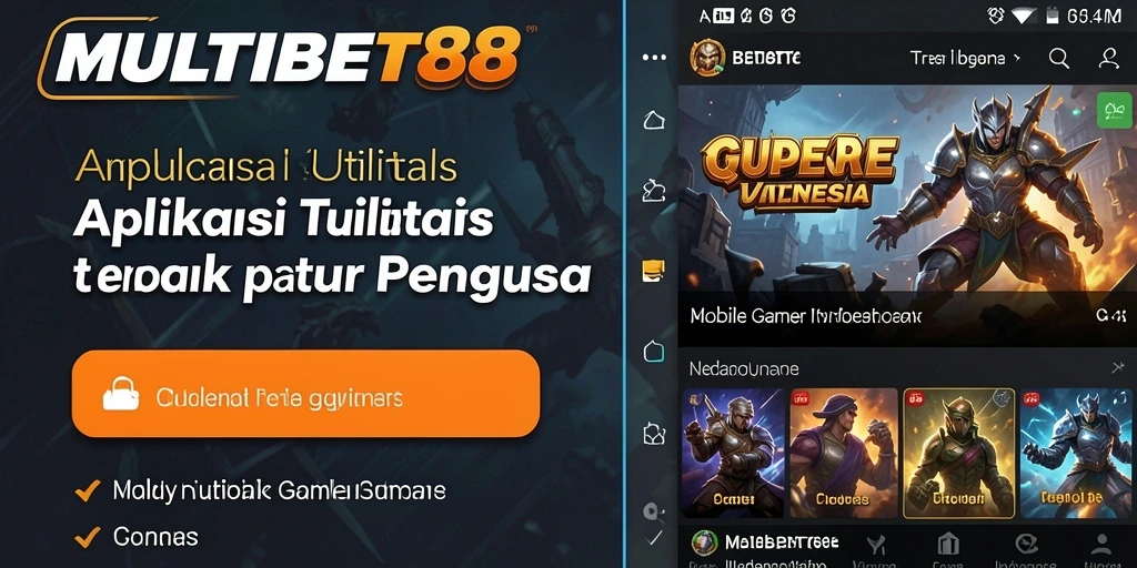 Tampilan antarmuka MULTIBET88 yang user-friendly dan praktis.